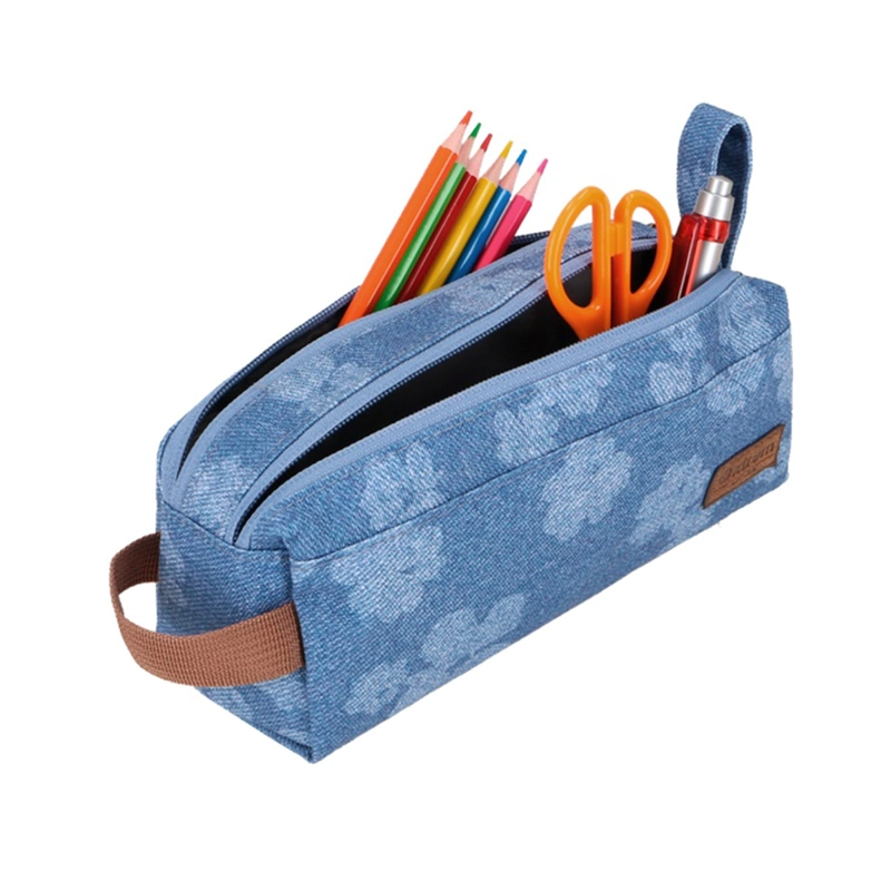 ESTUCHE XTREM WEBSTER 2.0 6XT DENIM FLORES AZUL - 5