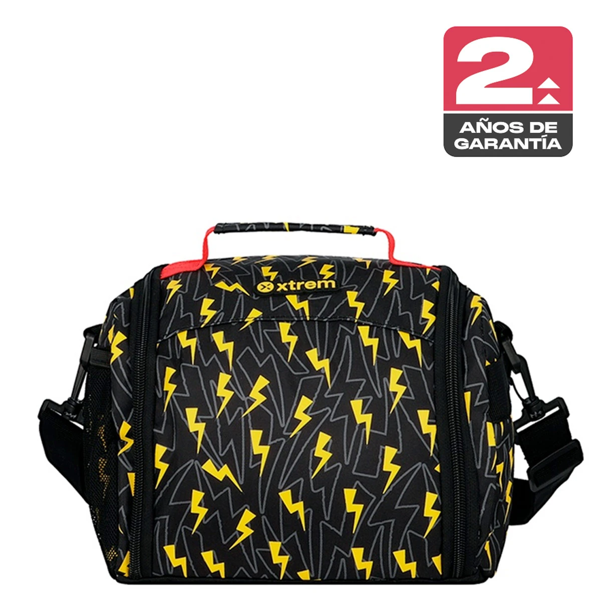 LONCHERA TÉRMICA XTREM BREAK 3.0 6XT RAYOS NEGRO/AMARILLO - 1