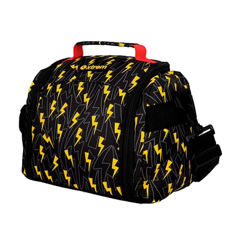 LONCHERA TÉRMICA XTREM BREAK 3.0 6XT RAYOS NEGRO/AMARILLO - 3