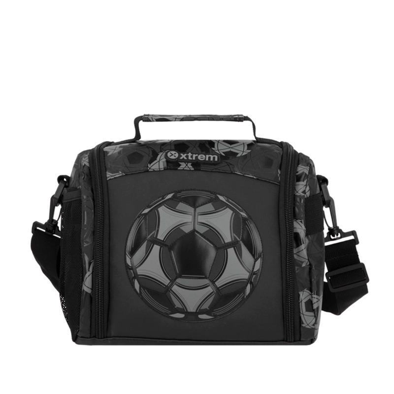 LONCHERA TÉRMICA XTREM BREAK 3.0 6XT FÚTBOL NEGRO - 2