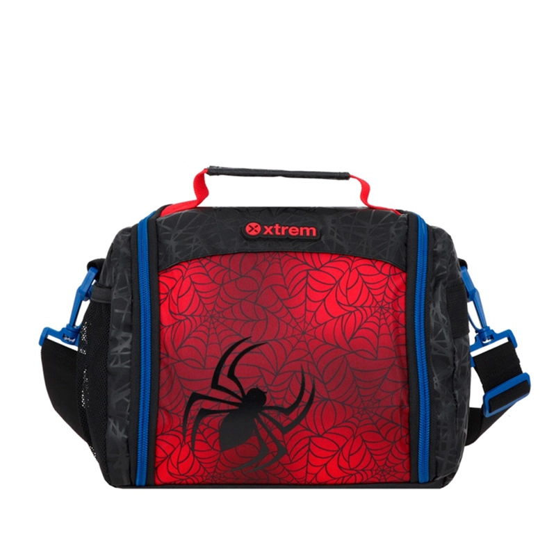 LONCHERA TÉRMICA XTREM BREAK 3.0 6XT SPIDER NEGRO/ROJO - 2