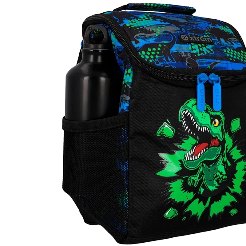 LONCHERA TÉRMICA XTREM FROSTER 6XT DINO NEGRO - 8
