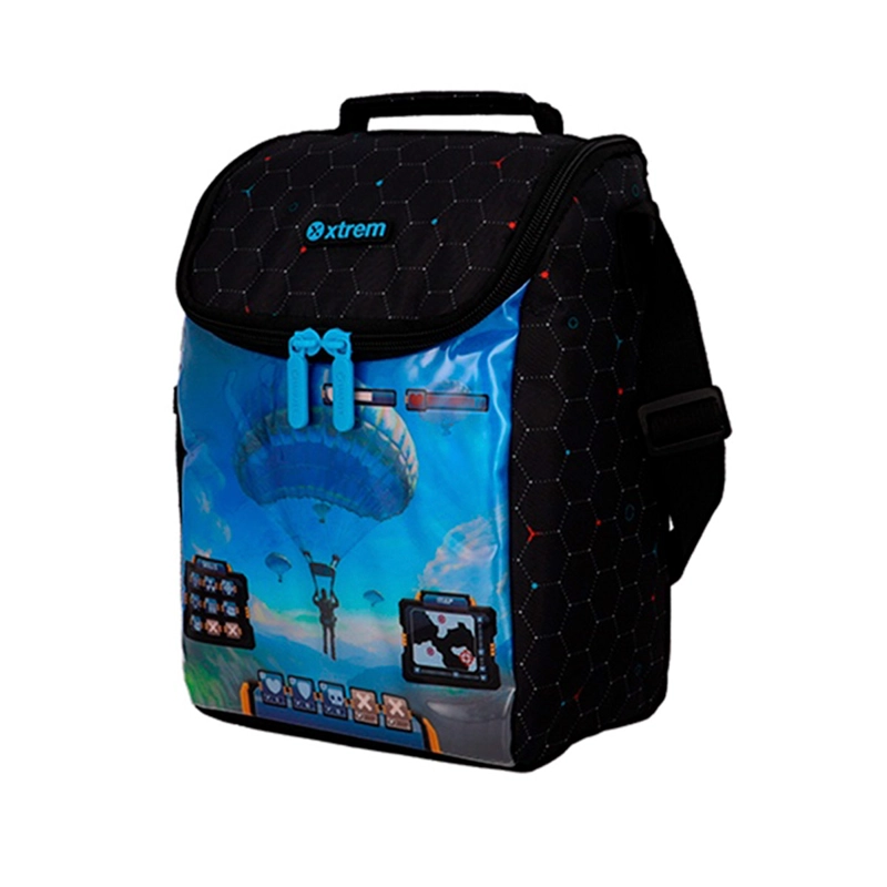 LONCHERA TÉRMICA XTREM FROSTER 6XT VIDEOJUEGO NEGRO - 3