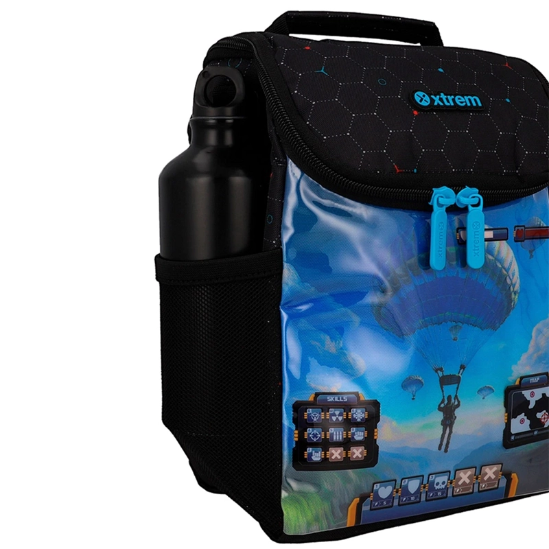 LONCHERA TÉRMICA XTREM FROSTER 6XT VIDEOJUEGO NEGRO - 8