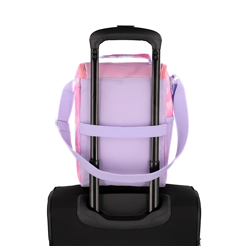 LONCHERA TÉRMICA XTREM FROSTER 6XT CORAZONES ROSADO - 9