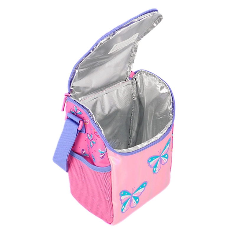 LONCHERA TÉRMICA XTREM FROSTER 6XT MARIPOSAS ROSADO/MORADO - 5