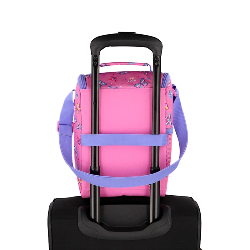 LONCHERA TÉRMICA XTREM FROSTER 6XT MARIPOSAS ROSADO/MORADO - 9