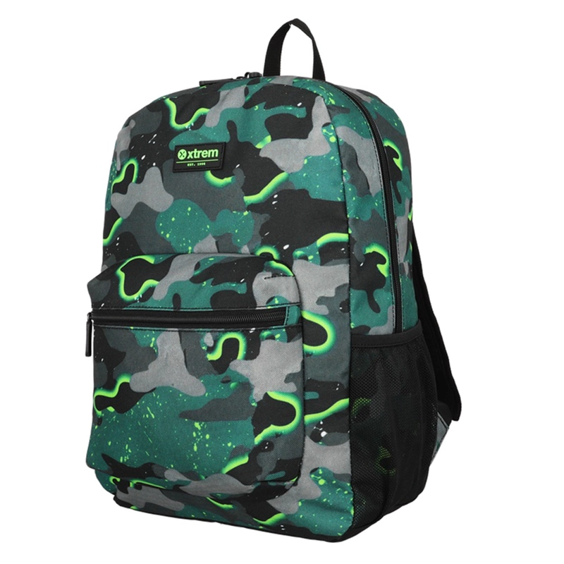 TRIPLE PACK 6XT MOCHILA NIÑO XTREM GRIS MILITAR - 3