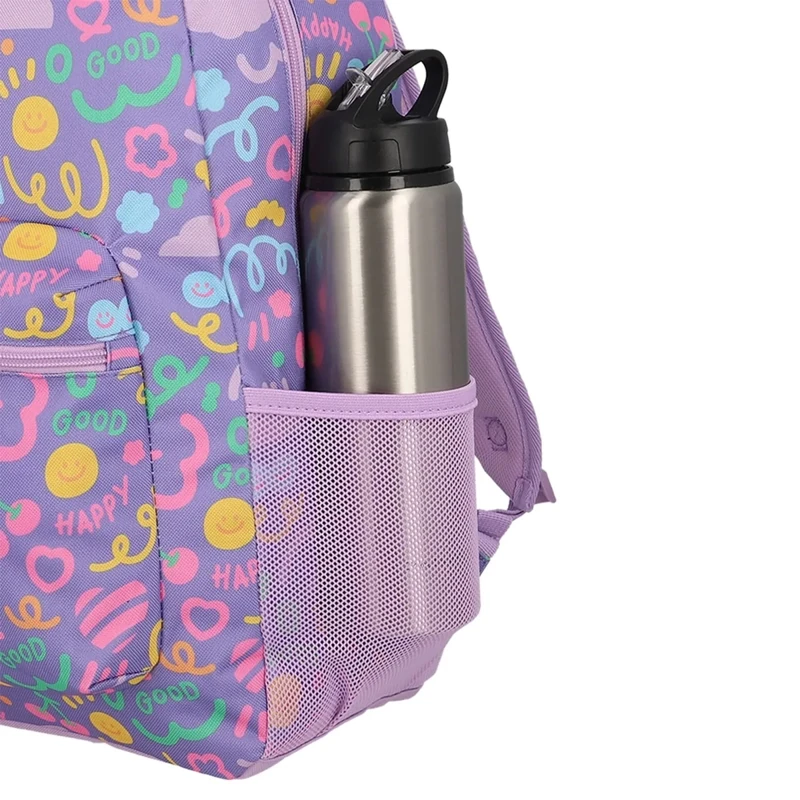 TRIPLE PACK 6XT MOCHILA NIÑA XTREM PRINT MORADO - 4