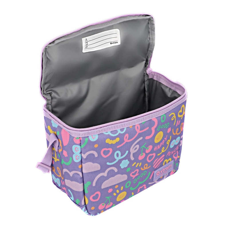 TRIPLE PACK 6XT MOCHILA NIÑA XTREM PRINT MORADO - 8