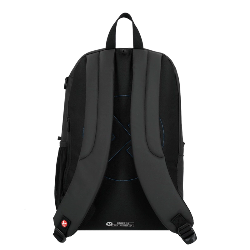 MOCHILA NOTEBOOK XTREM BRONX 2.0 6XT NEGRO/AZUL 16" - 4