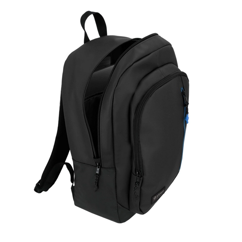 MOCHILA NOTEBOOK XTREM BRONX 2.0 6XT NEGRO/AZUL 16" - 5