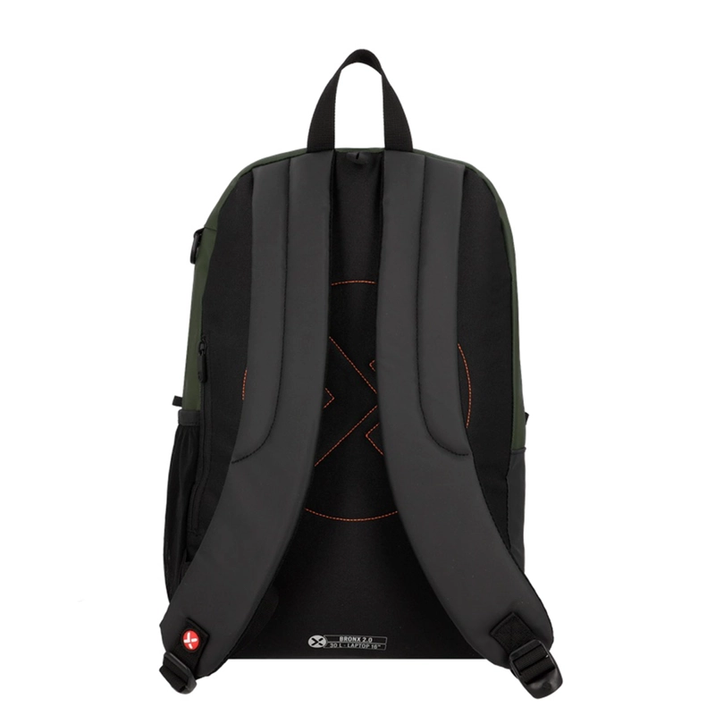 MOCHILA NOTEBOOK XTREM BRONX 2.0 6XT VERDE OLIVA 16" - 4