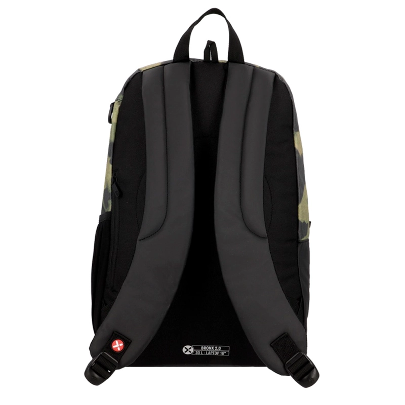 MOCHILA NOTEBOOK XTREM BRONX 2.0 6XT VERDE MILITAR 16 - 4