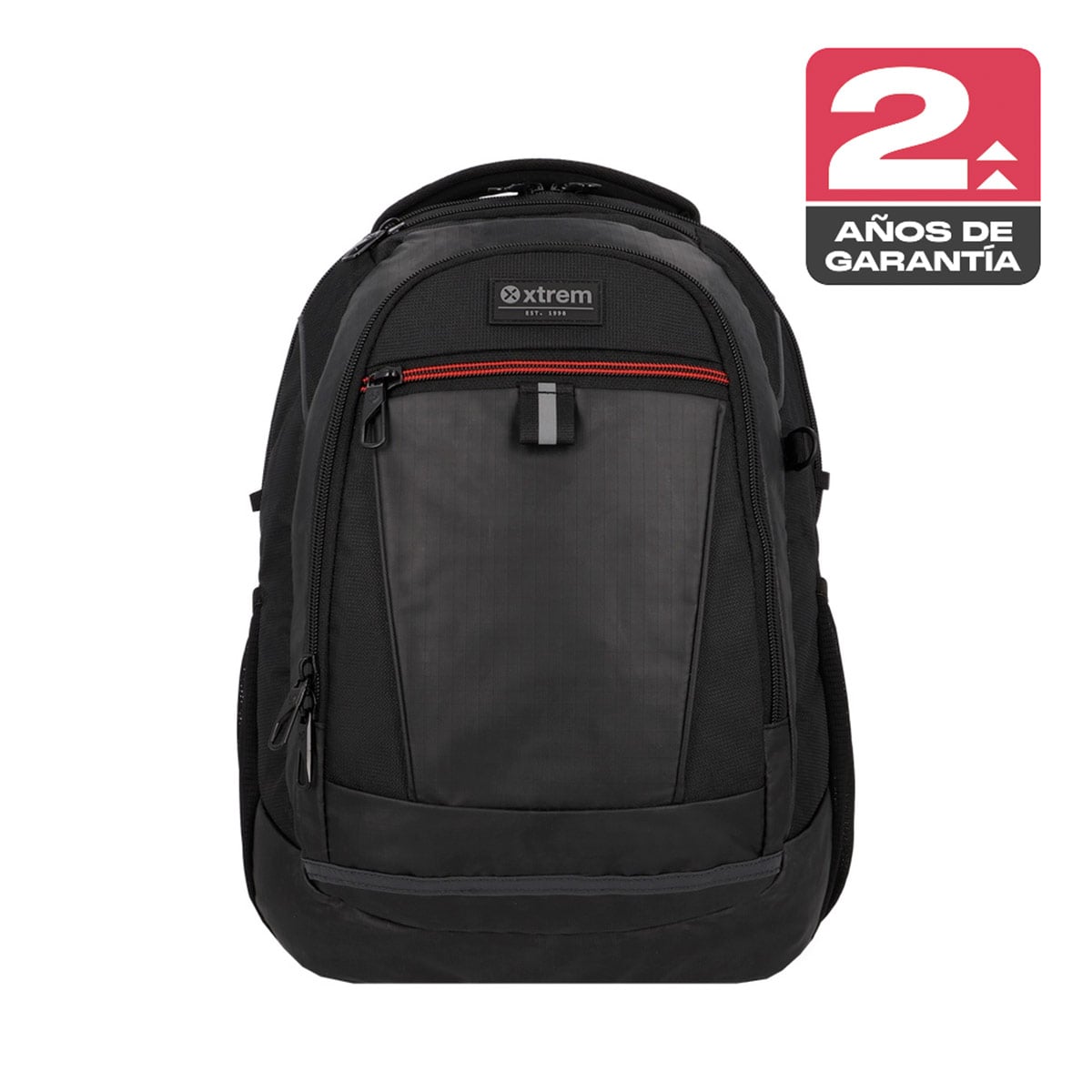 MOCHILA NOTEBOOK XTREM BROOKLYN 6XT NEGRO/ROJO 15" - 1