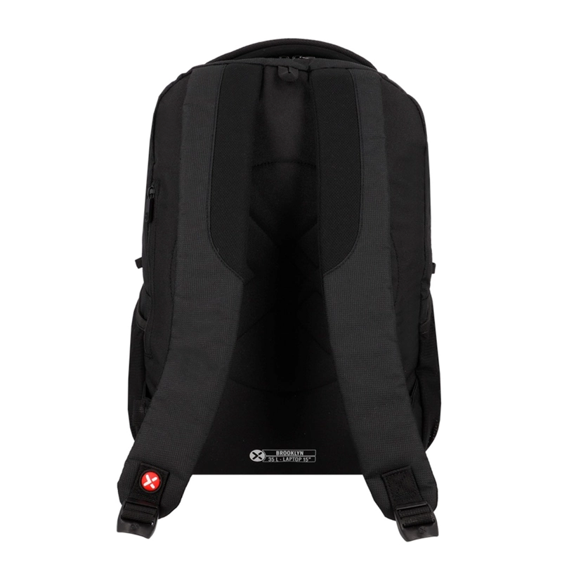 MOCHILA NOTEBOOK XTREM BROOKLYN 6XT NEGRO/ROJO 15" - 4