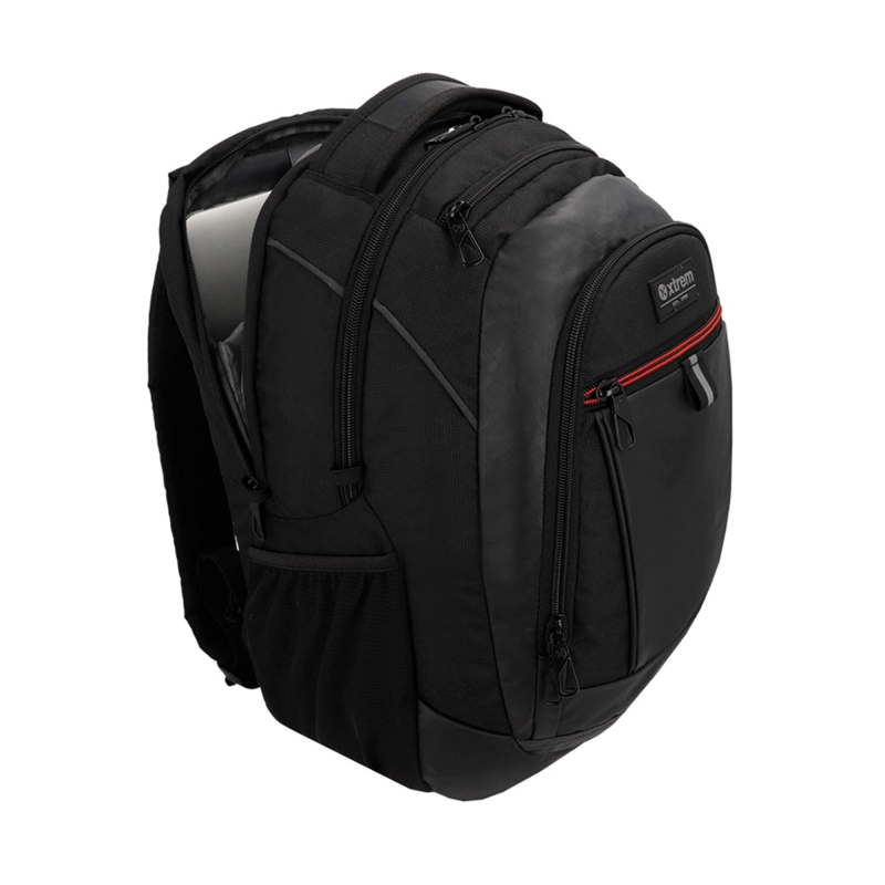 MOCHILA NOTEBOOK XTREM BROOKLYN 6XT NEGRO/ROJO 15" - 5
