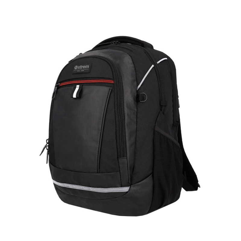 MOCHILA NOTEBOOK XTREM BROOKLYN 6XT NEGRO/ROJO 15" - 7