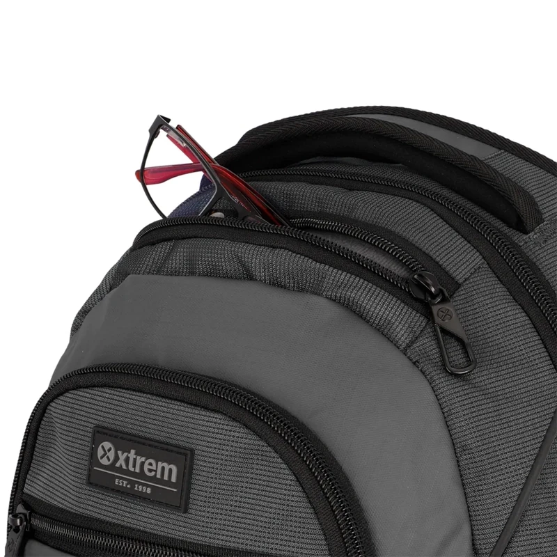 MOCHILA NOTEBOOK XTREM BROOKLYN 6XT GRIS 15" - 13