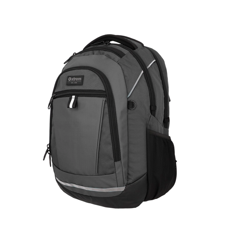 MOCHILA NOTEBOOK XTREM BROOKLYN 6XT GRIS 15" - 8