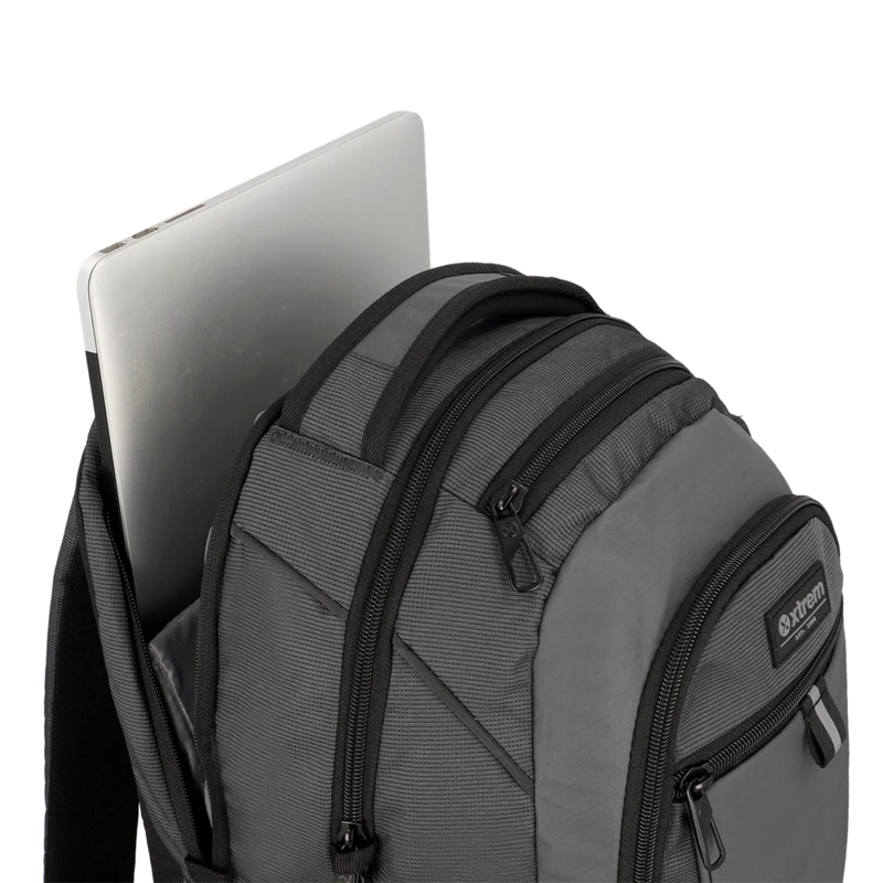 MOCHILA NOTEBOOK XTREM BROOKLYN 6XT GRIS 15" - 9