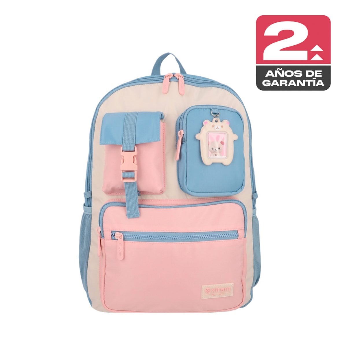 MOCHILA NOTEBOOK XTREM CLEVELAND 6XT BEIGE/AZUL 15 - 1