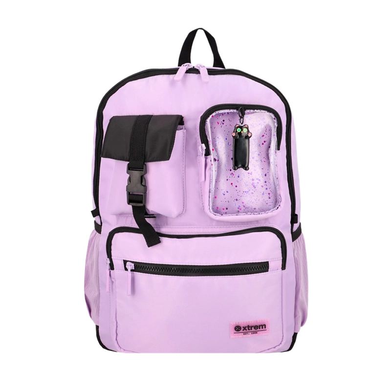 MOCHILA NOTEBOOK XTREM CLEVELAND 6XT LILA/NEGRO 15" - 2