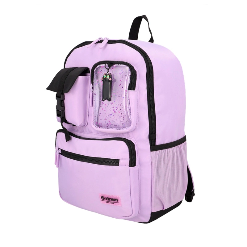 MOCHILA NOTEBOOK XTREM CLEVELAND 6XT LILA/NEGRO 15" - 3