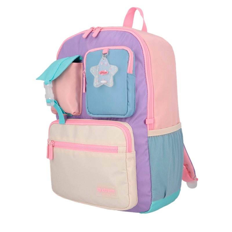 MOCHILA NOTEBOOK XTREM CLEVELAND 6XT MORADO/MULTICOLOR 15" - 3