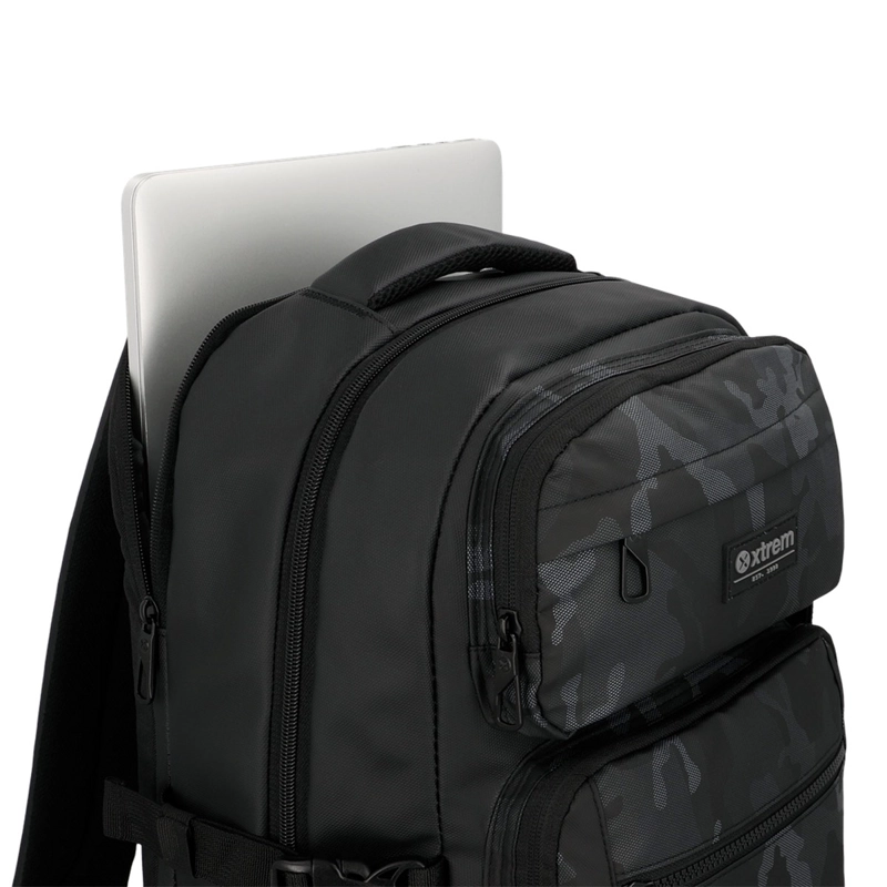 MOCHILA NOTEBOOK XTREM DENVER 6XT GRIS MILITAR 16 - 9