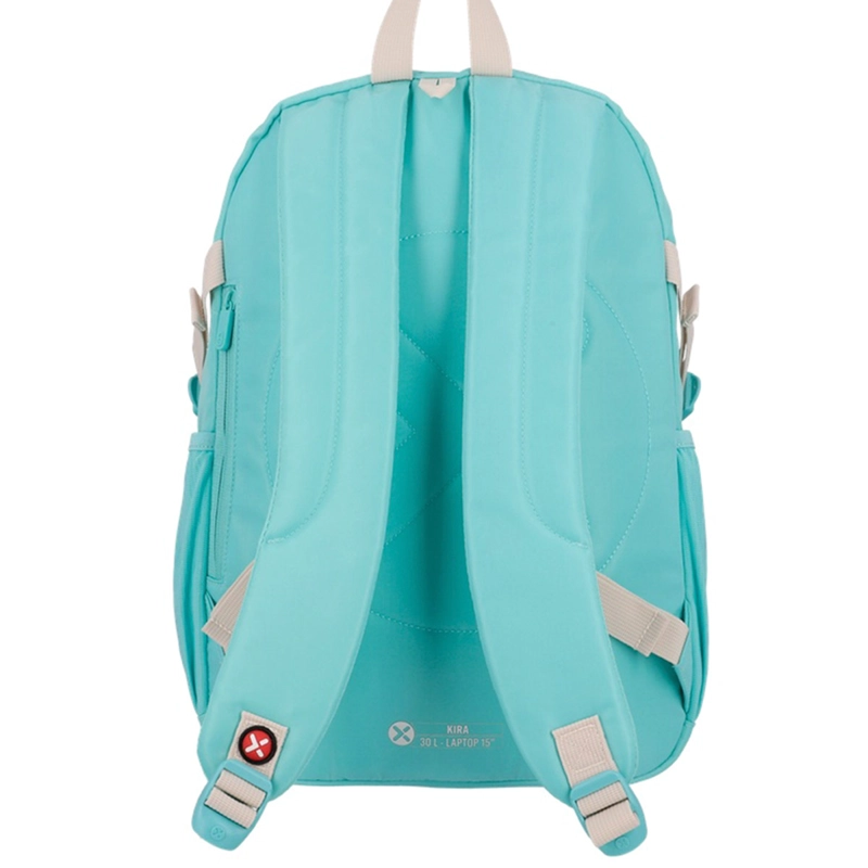 MOCHILA NOTEBOOK XTREM KIRA 6XT VERDE MENTA/BEIGE 15" - 4