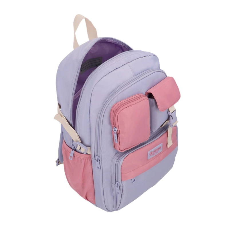 MOCHILA NOTEBOOK XTREM KIRA 6XT LILA/ROSADO 15" - 5