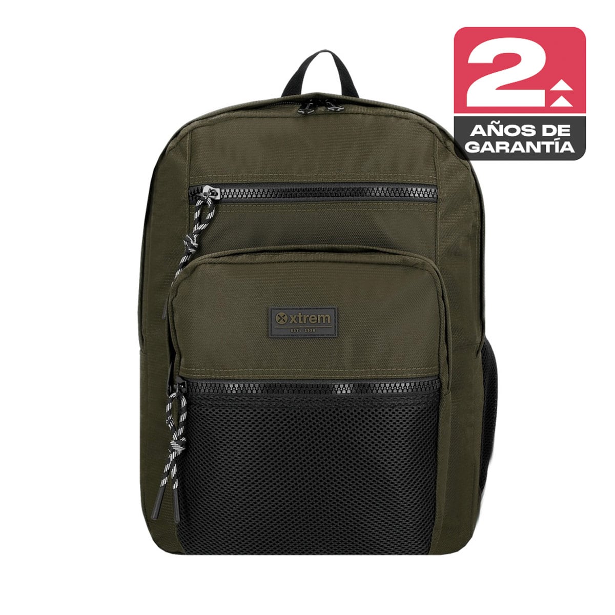 MOCHILA NOTEBOOK XTREM KONG 6XT VERDE OLIVA 15" - 1