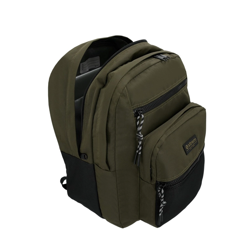 MOCHILA NOTEBOOK XTREM KONG 6XT VERDE OLIVA 15" - 5