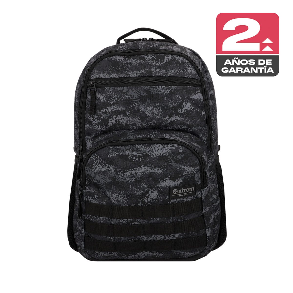 MOCHILA NOTEBOOK XTREM MAVERICK 6XT GRIS TEXTURADO 16" - 1