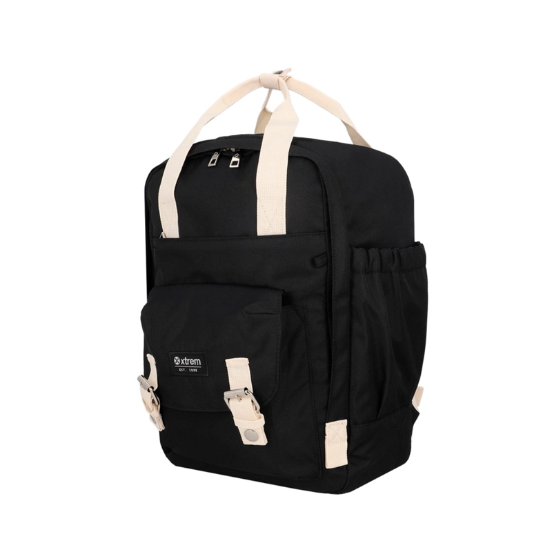 MOCHILA NOTEBOOK XTREM MONROE 6XT NEGRO/BEIGE 15 - 3
