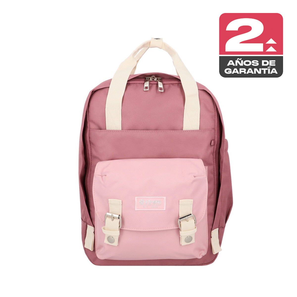 MOCHILA NOTEBOOK XTREM MONROE 6XT ROSADO/BEIGE 15 - 1