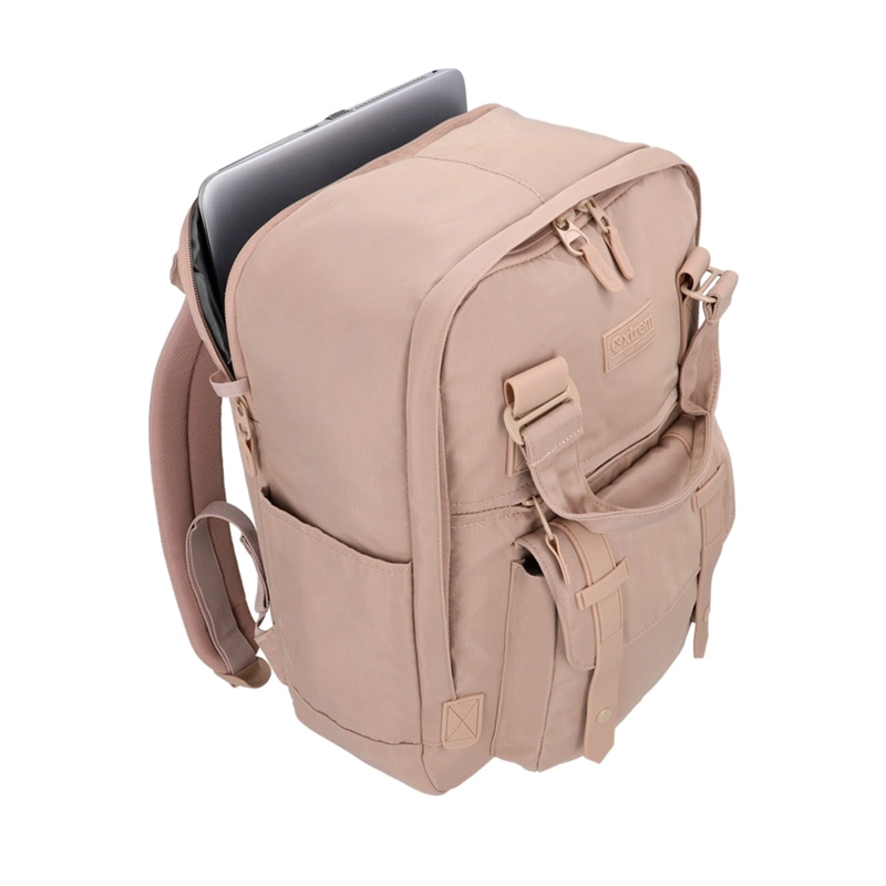 MOCHILA NOTEBOOK XTREM PORTLAND 6XT BEIGE 16" - 5