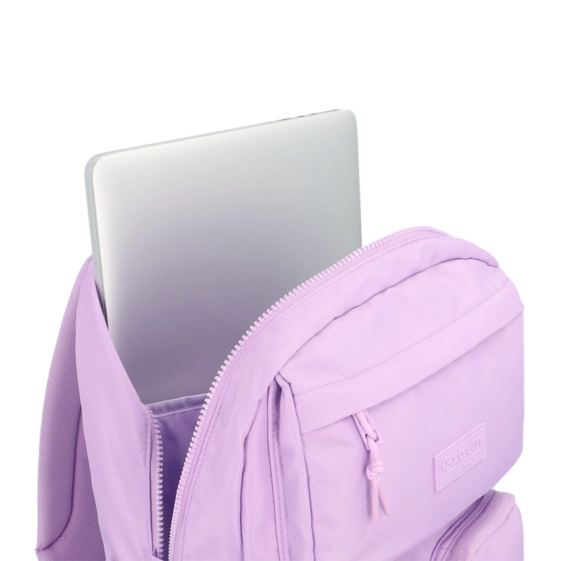 MOCHILA NOTEBOOK XTREM QUEENS 6XT LILA 15" - 8