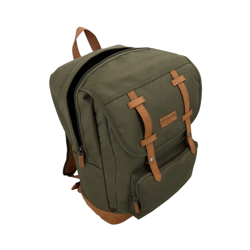 MOCHILA NOTEBOOK XTREM STRAPS 2.0 6XT VERDE OLIVA 16" - 5
