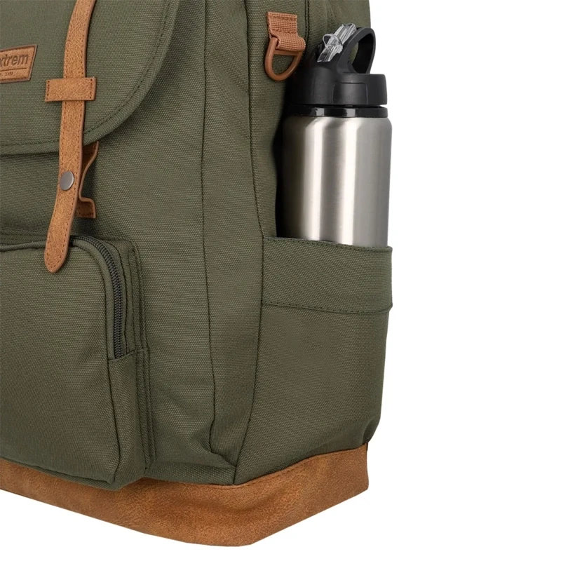 MOCHILA NOTEBOOK XTREM STRAPS 2.0 6XT VERDE OLIVA 16" - 7