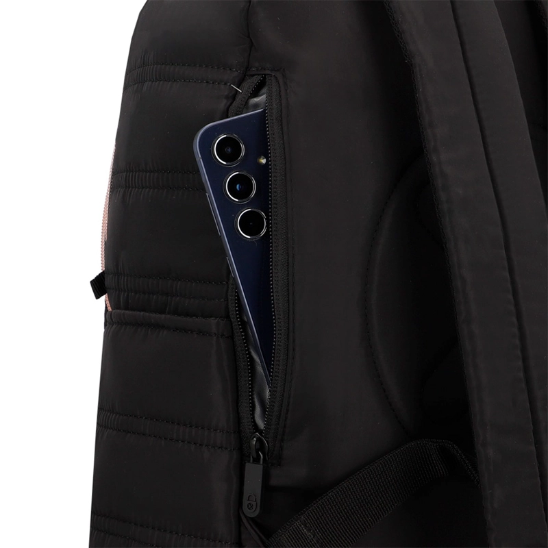 MOCHILA NOTEBOOK XTREM VERMONT 6XT NEGRO/ROSE GOLD 15" - 8