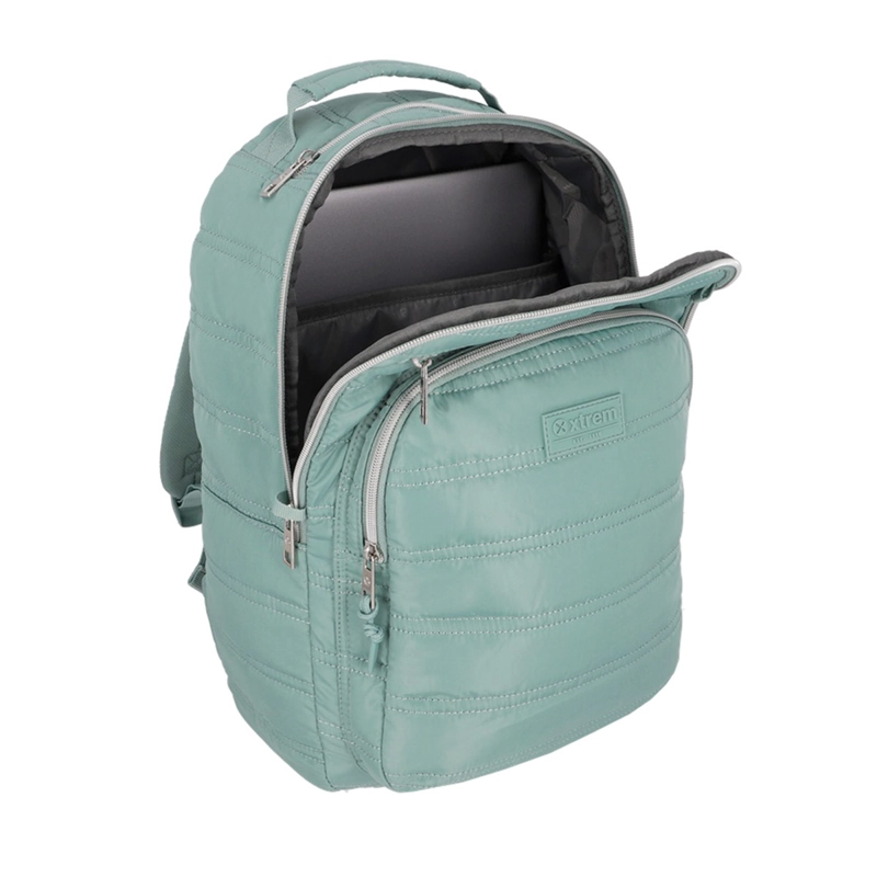 MOCHILA NOTEBOOK XTREM VERMONT 6XT VERDE PASTEL 15" - 5