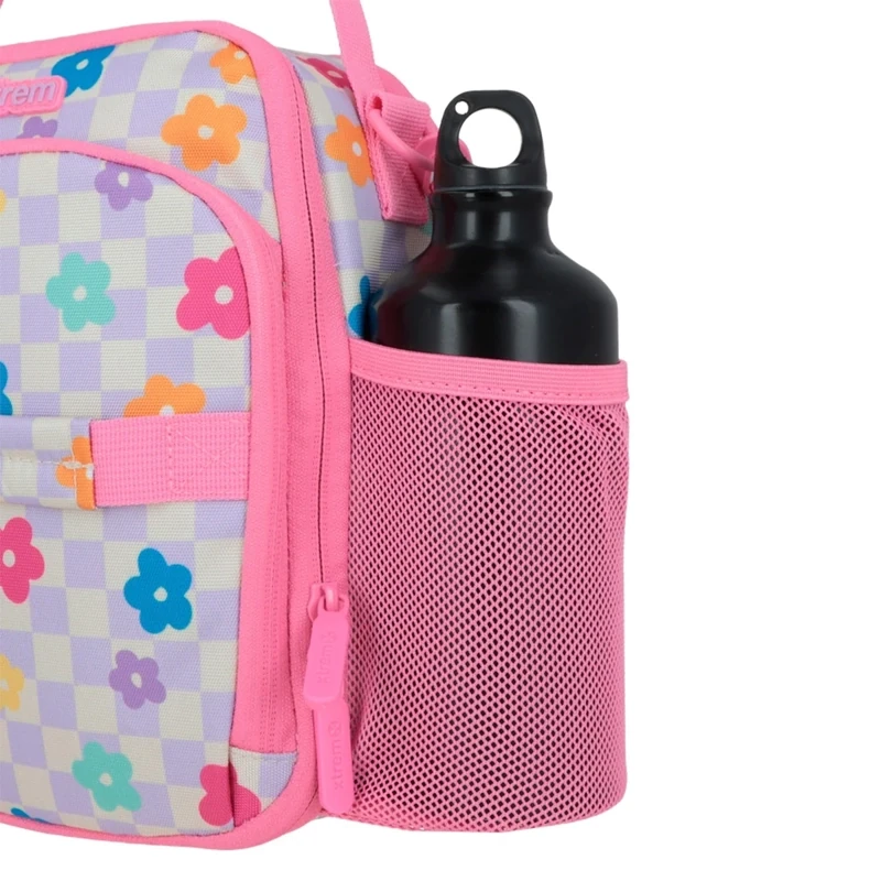 LONCHERA TÉRMICA XTREM LUNCH-PACK 6XT FLORES ROSADO - 8
