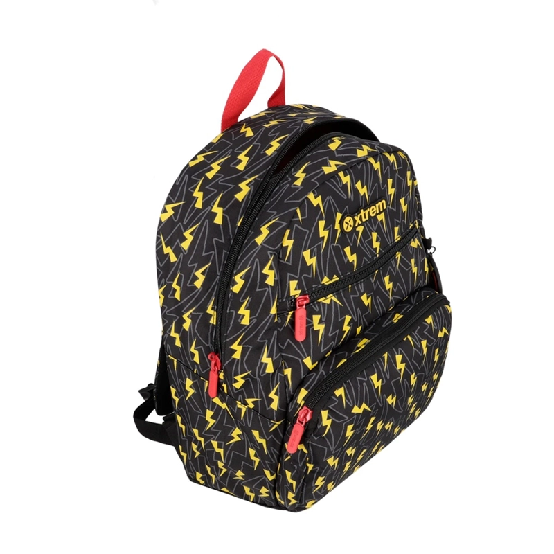 MOCHILA XTREM BOLT 6XT RAYOS NEGRO/AMARILLO - 5