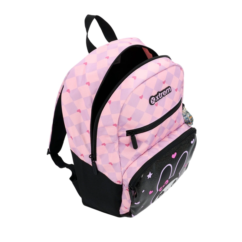 MOCHILA XTREM BOLT 6XT GATO NEGRO/LILA - 5