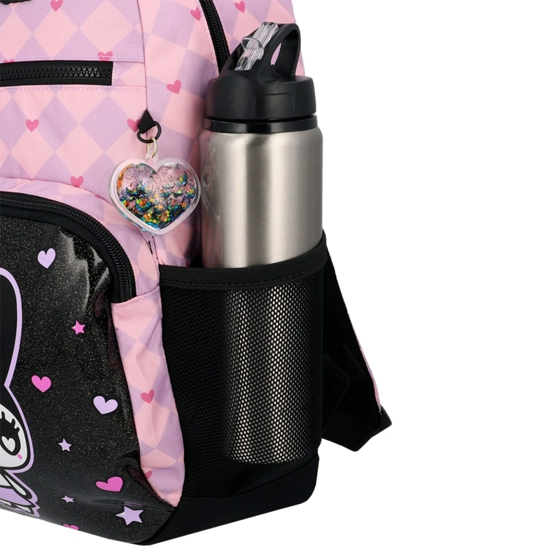 MOCHILA XTREM BOLT 6XT GATO NEGRO/LILA - 7
