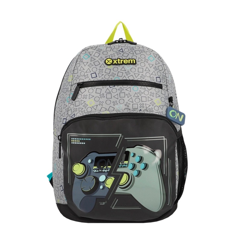 MOCHILA XTREM BOLT 6XT GAMER GRIS - 2
