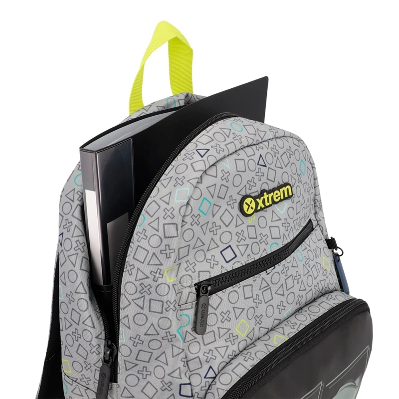 MOCHILA XTREM BOLT 6XT GAMER GRIS - 8