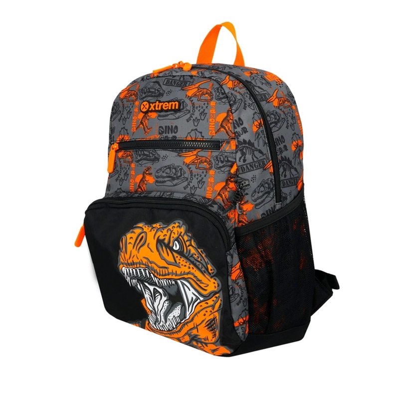 MOCHILA XTREM BOLT 6XT DINO NARANJO - 3
